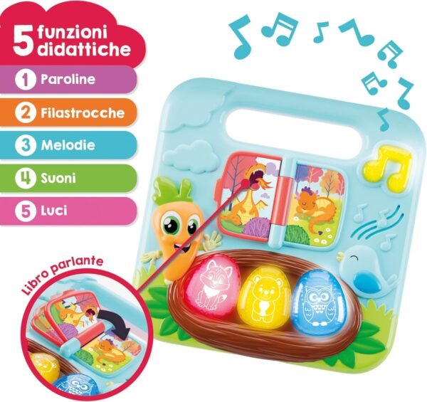 Carotina mini tavolino educativo - il bosco