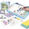 Bluey drawing school with light table