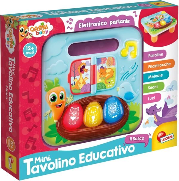 Carotina mini tavolino educativo - il bosco