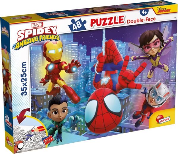 MARVEL PUZZLE DF M-PLUS 48 SPIDEY