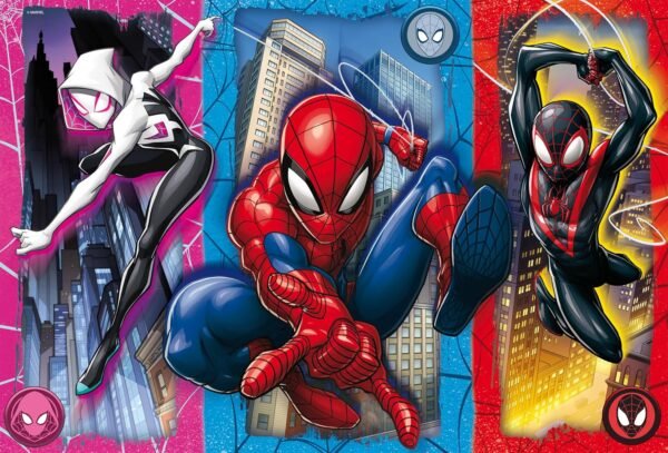 Marvel puzzle df maxifloor 2 x 60 spider-man