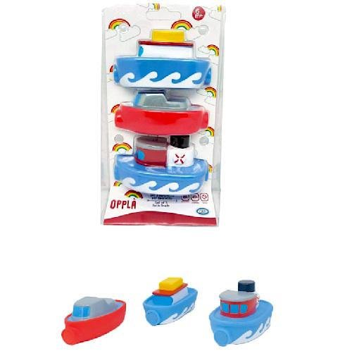 OPPLA' - SET 3 BARCHETTE PER BAGNETTO