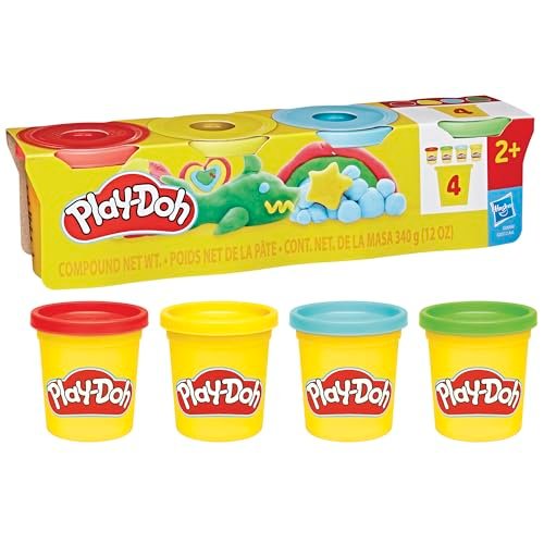 PLAY-DOH 4 VASETTI 85 gr