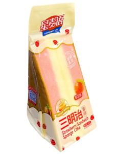 Xing Mai Yu Strawberry Flavoured Sandwich Cake 100g