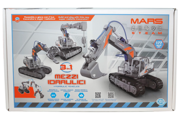 MARS - STEAM DIY MEZZI IDRAULICI 3 IN 1