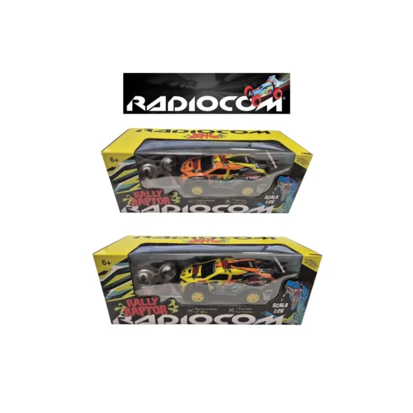 RADIOCOM - RALLY RAPTOR AUTO RC SC.1:26