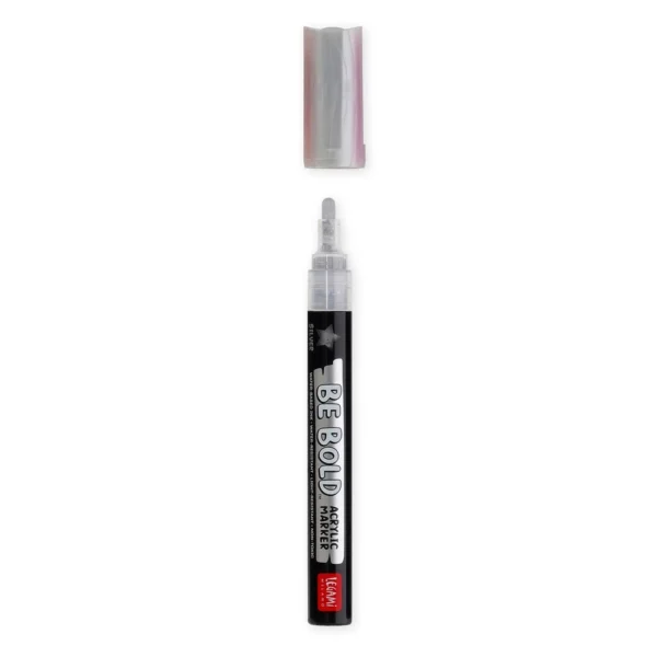 PENNARELLO ACRILICO - BE BOLD - SILVER
