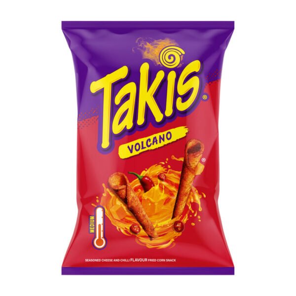 Takis tnt queso volcano, tortillas piccanti al formaggio 100g