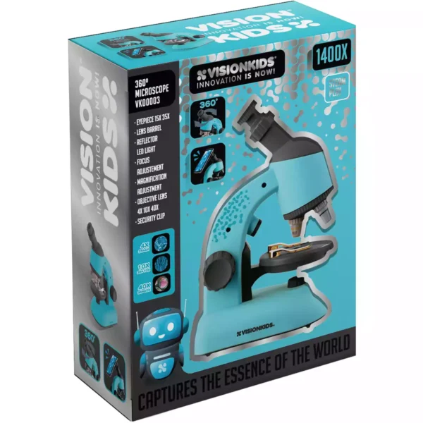 Microscope 360 1400x vision kids