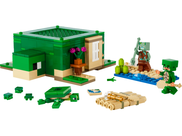 21254 LEGO MINECRAFT BEACH HOUSE DELLA TARTARUGA