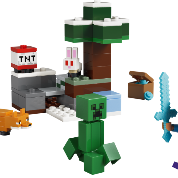 LEGO MINECRAFT AVVENTURA DI STEVE NELLA TAIGA 21583