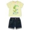 Conjunto 2 pcs ni&ntilde;o - verde - 3y