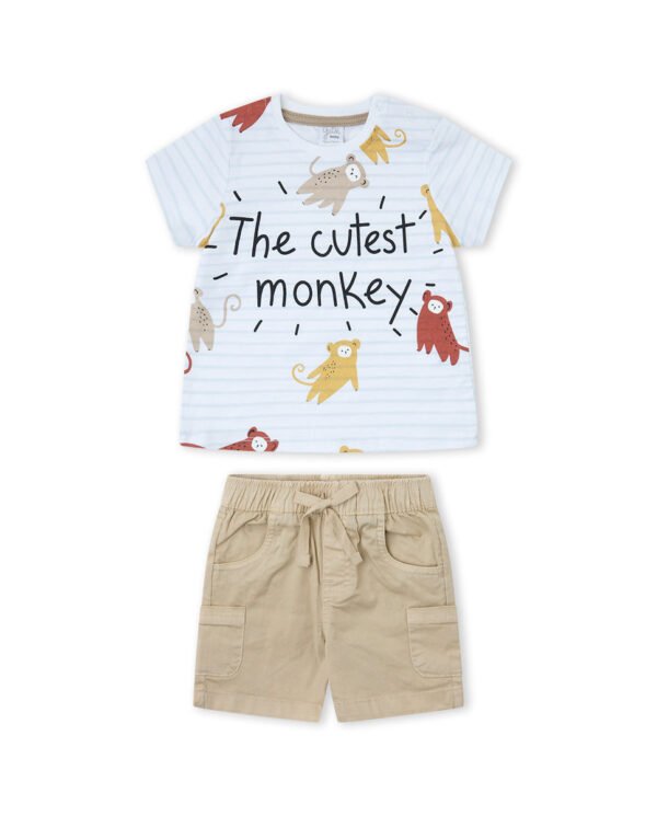 CONJUNTO 2 PCS NI&Ntilde;O - MULTICOLOR - 4Y