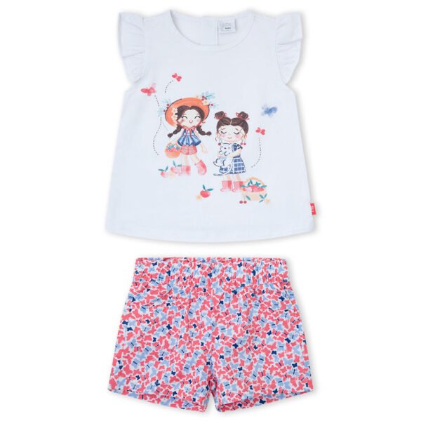 Conjunto 2 pcs ni&ntilde;a - blanco - 3y