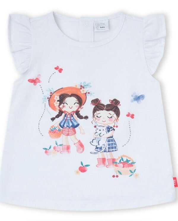 Conjunto 2 pcs ni&ntilde;a - blanco - 3y