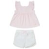 CONJUNTO 2 PCS NI&Ntilde;A - ROSA - 24M