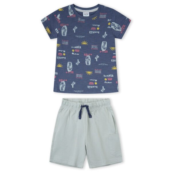 CONJUNTO CORTO NI&Ntilde;O - MARINO - 5Y
