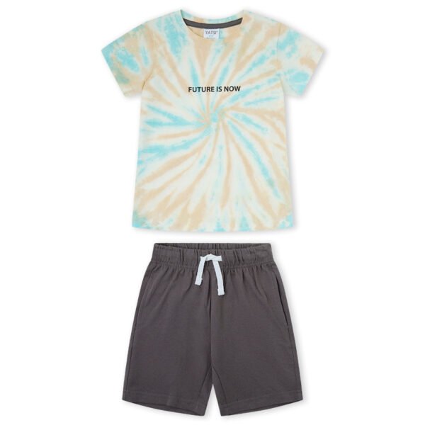 CONJUNTO CORTO NI&Ntilde;O - BEIG - 7Y
