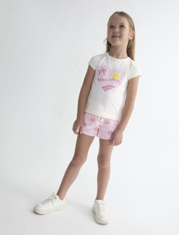 CONJUNTO CORTO NI&Ntilde;A - CRUDO - 6Y