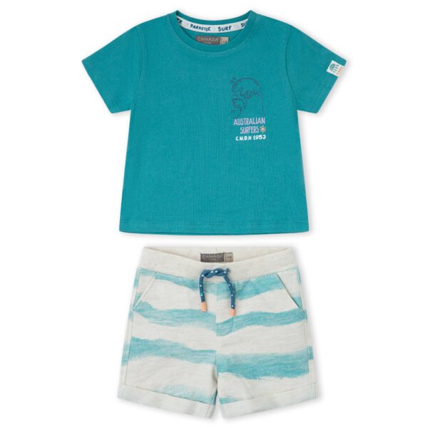 CJTO.BERMUDA/O BBAUSTRALIANSURFERS - VERDE - 4Y