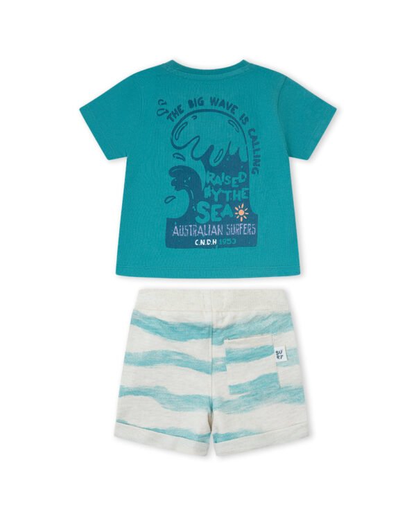 CJTO.BERMUDA/O BBAUSTRALIANSURFERS - VERDE - 4Y