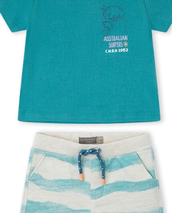 CJTO.BERMUDA/O BBAUSTRALIANSURFERS - VERDE - 4Y
