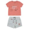 CJTO. BERMUDA NI&Ntilde;O BBROAD - CORAL - 4Y