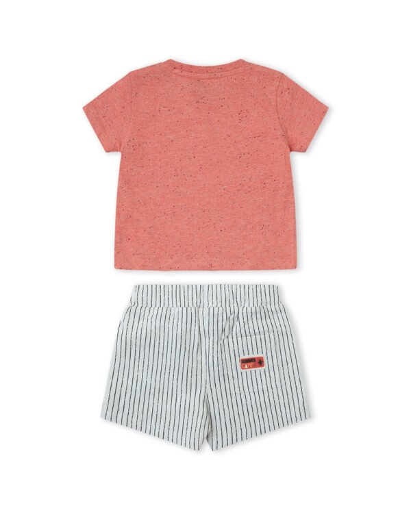 CJTO. BERMUDA NI&Ntilde;O BBROAD - CORAL - 4Y