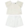 CJTO. SHORT NI&Ntilde;A BBZOISITE - BEIG - 24M