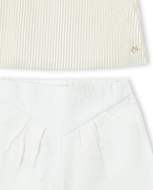 CJTO. SHORT NI&Ntilde;A BBZOISITE - BEIG - 24M