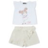 CONJUNTO FALDA NI&Ntilde;A BBBETTY - BLANCO - 24M