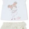 CONJUNTO FALDA NI&Ntilde;A BBBETTY - BLANCO - 24M