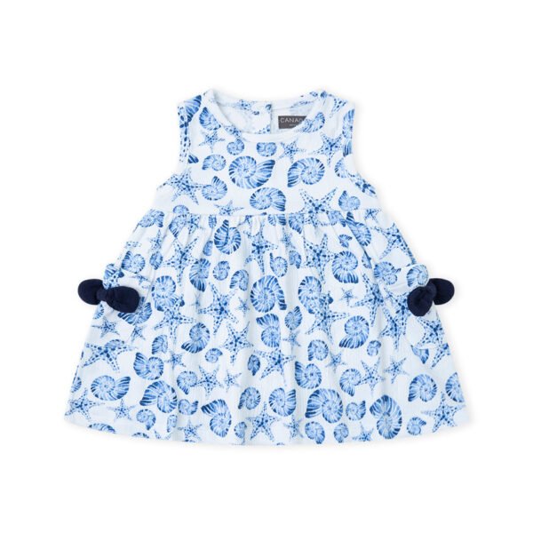 VESTIDO BBAZZURO - AZUL - 24M
