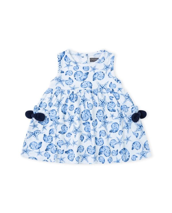 VESTIDO BBAZZURO - AZUL - 3Y
