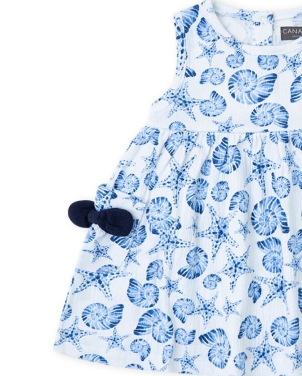 VESTIDO BBAZZURO - AZUL - 3Y