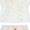 CONJUNTO SHORT NI&Ntilde;A BBDAWN - CRUDO - 4Y