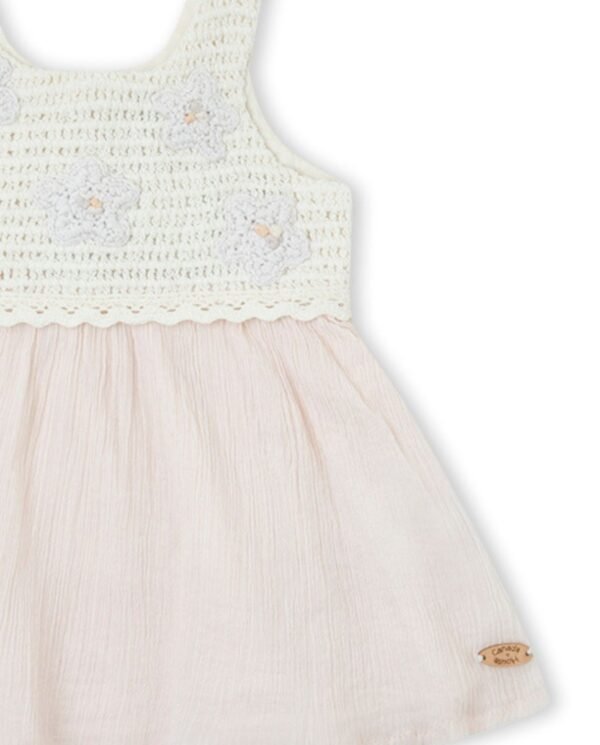 VESTIDO BBSUNSET - BEIG - 4Y