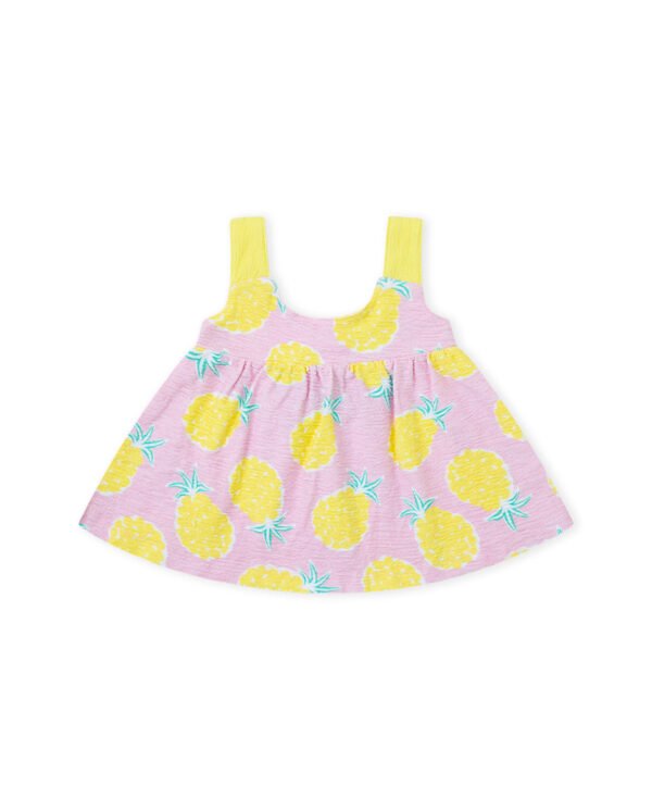 VESTIDO BBPINEAPPLE - MULTICOLOR - 4Y