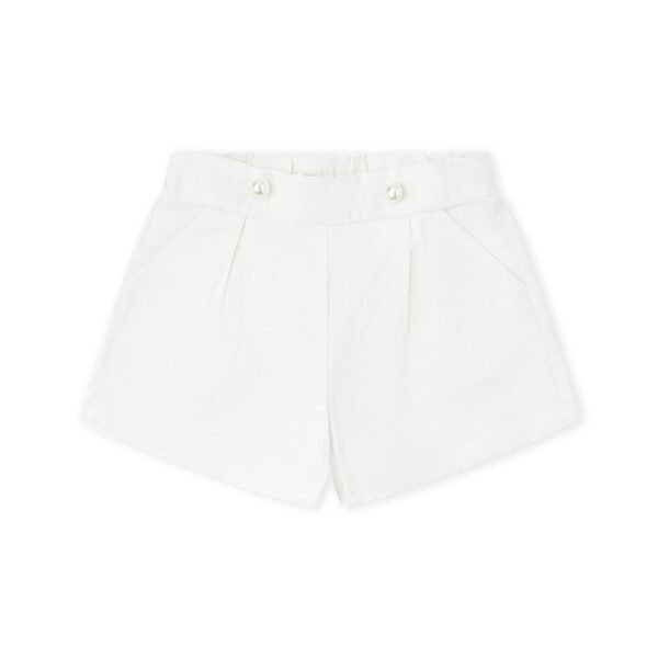 SHORT NI&Ntilde;A ONYX - BLANCO - 7Y