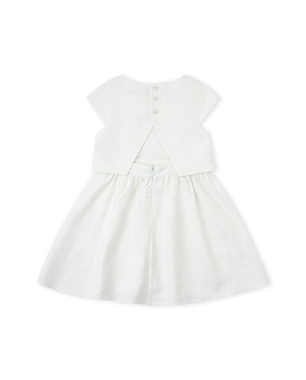VESTIDO QUARZ - BLANCO - 4Y