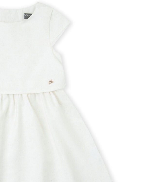 VESTIDO QUARZ - BLANCO - 4Y