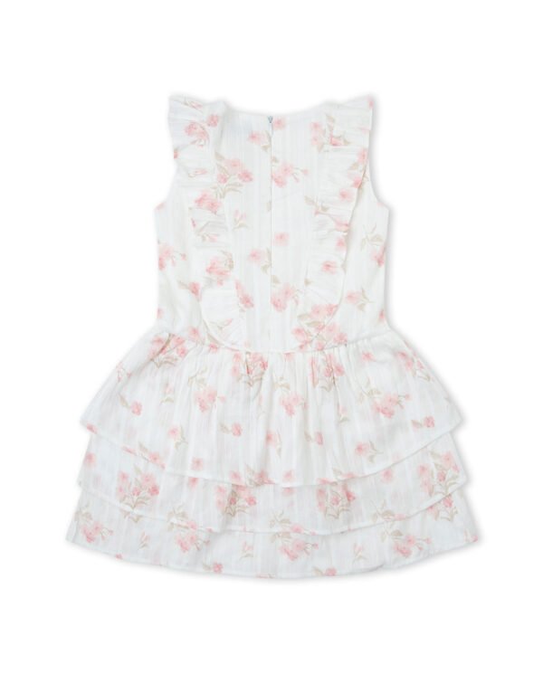 VESTIDO BLOOMS - BLANCO - 10Y