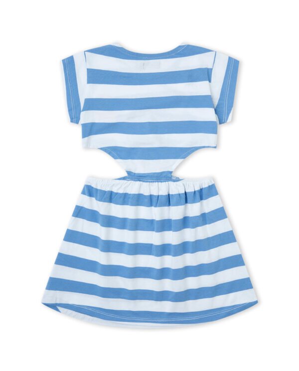 VESTIDO STRIP - AZUL - 7Y
