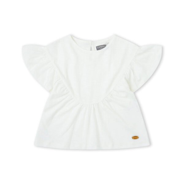 Camiseta ni&ntilde;a summer - blanco - 10y