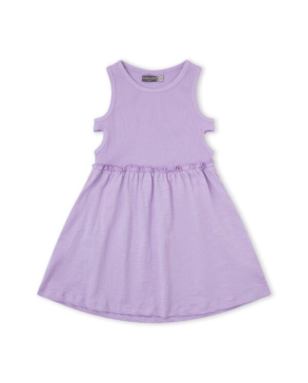 VESTIDO HEARTS - LILA - 7Y