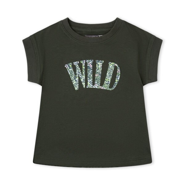Camiseta ni&ntilde;a wild - antracita - 6y