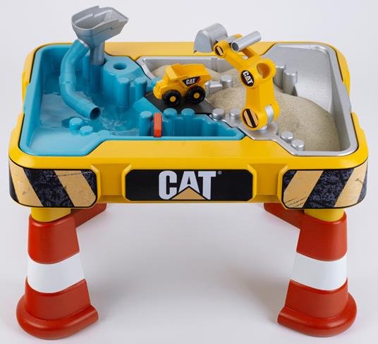 Cat&reg; Tavelinetto con vasca per acqua e sabbia
