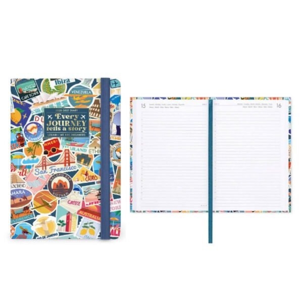 16-MONTH DIARY 2027 - TRAVEL