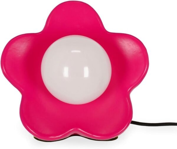 FLOWER POWER - LAMPADA LED DA TAVOLO - MATTE PINK