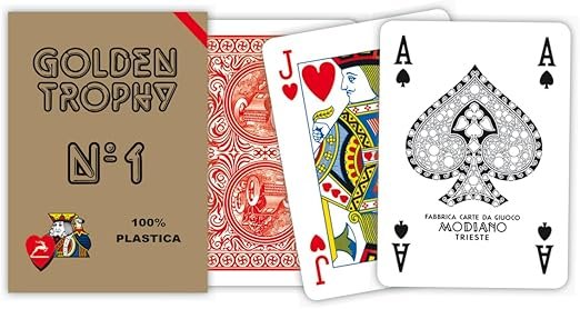 POKER GOLDEN TROPHY Rosso